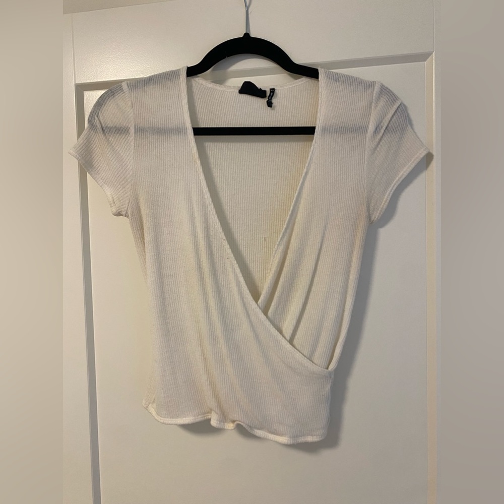 Urban Outfitters White Cross Shirt